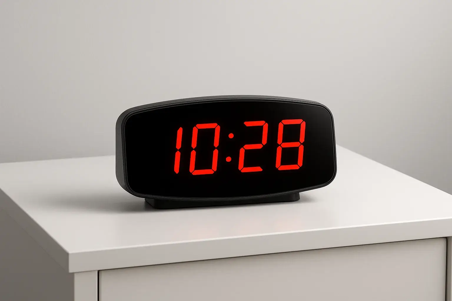 Digital LED Alarm Clock