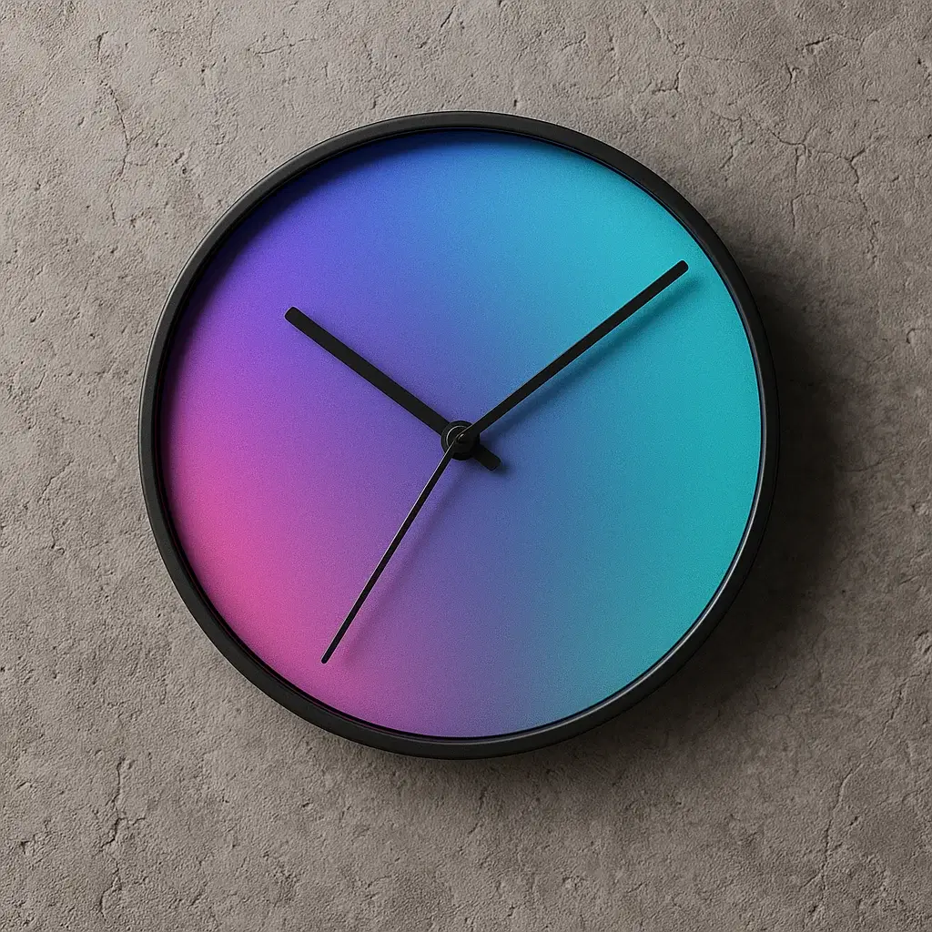 Aurora Wall Clock