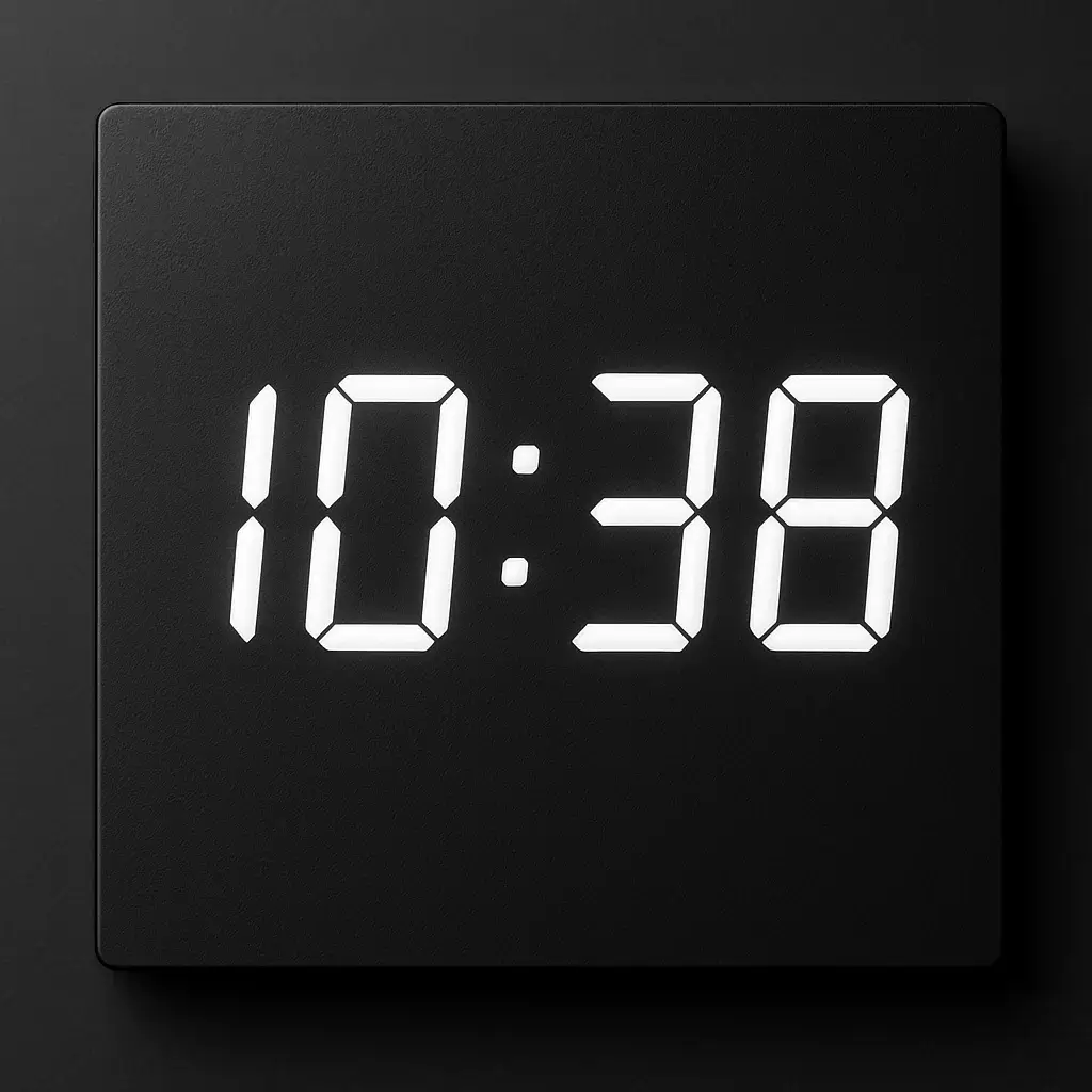 Minimalist LED Clock